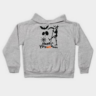 Happy Halloween scary Kids Hoodie